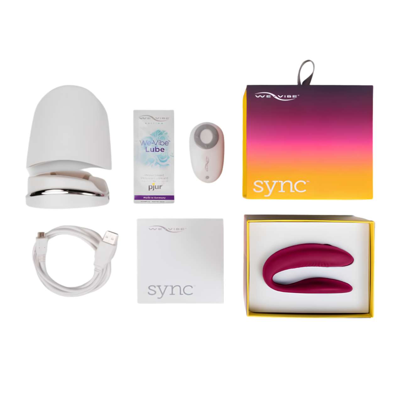 Set Stimulator Clitoris We-Vibe si Lubrifiant Love