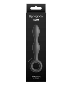 Butt Plug Negru Subtire