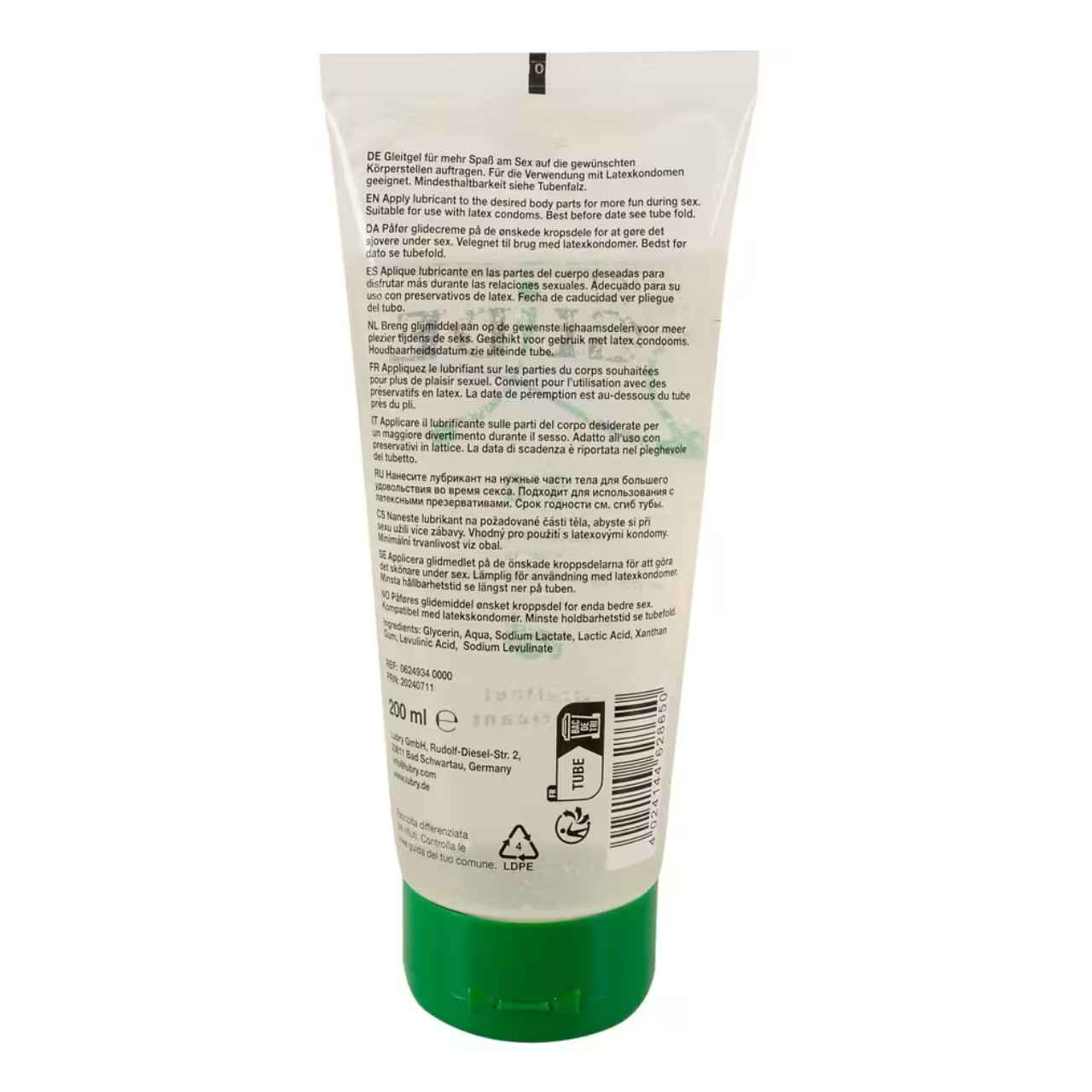 Lubrifiant Just Glide Bio 200 ml