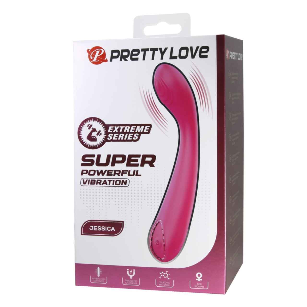 Vibrator Roz 10 moduri de vibratii
