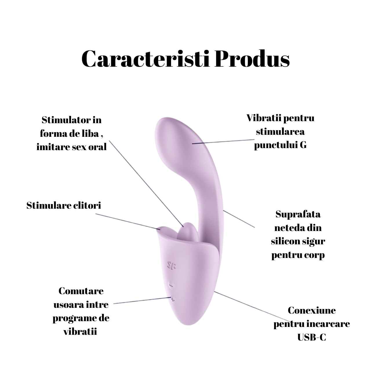 Vibrator cu Limba Satisfyer - imagine 4